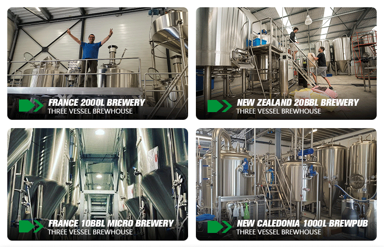 20 HL Three Vessel Brewhouse Equipment